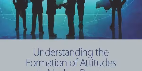 Understanding the Formation of Attitudes to Nuclear Power in Australia report cover