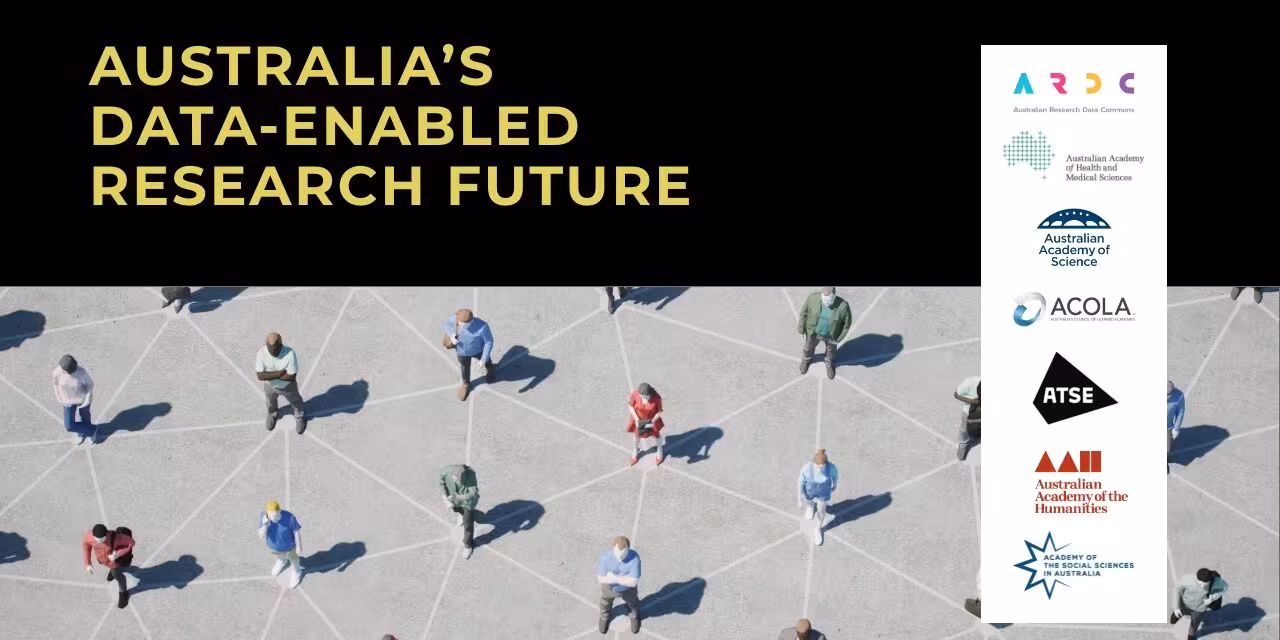 Australia's Data Enabled Future (Academy logos) 