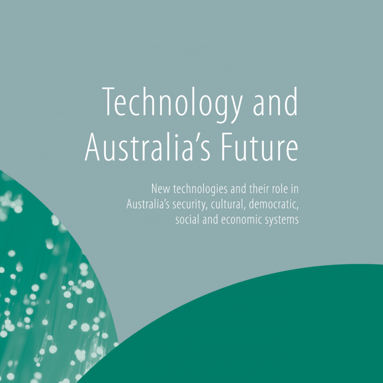 ACOLA SAF05 Technology and Australia’s Future ACOLA SAF05 Technology and Australia's Future