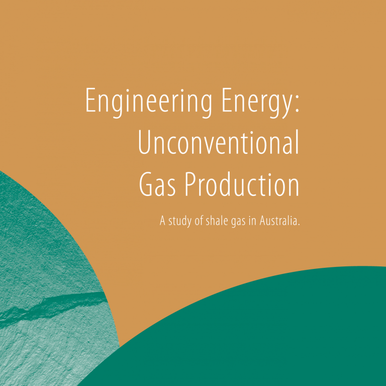 ACOLA SAF06 Engineering Energy: Unconventional Gas Production ACOLA SAF06 Engineering Energy: Unconventional Gas Production