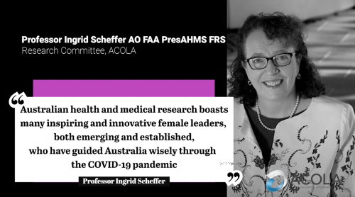 IWD2021 Professor Scheffer - quote