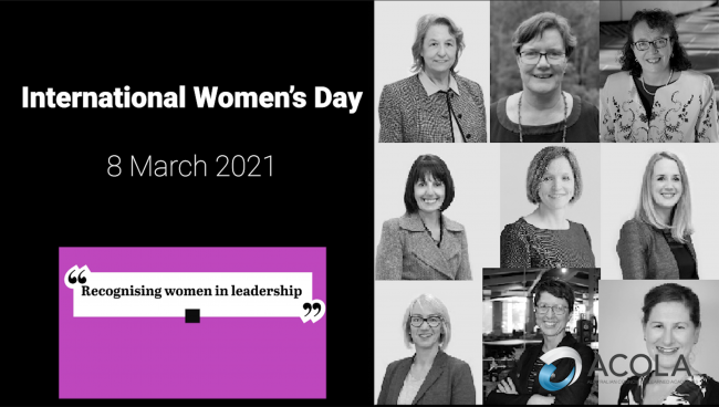 International Women's Day 2021 - Recognising women in leadership image