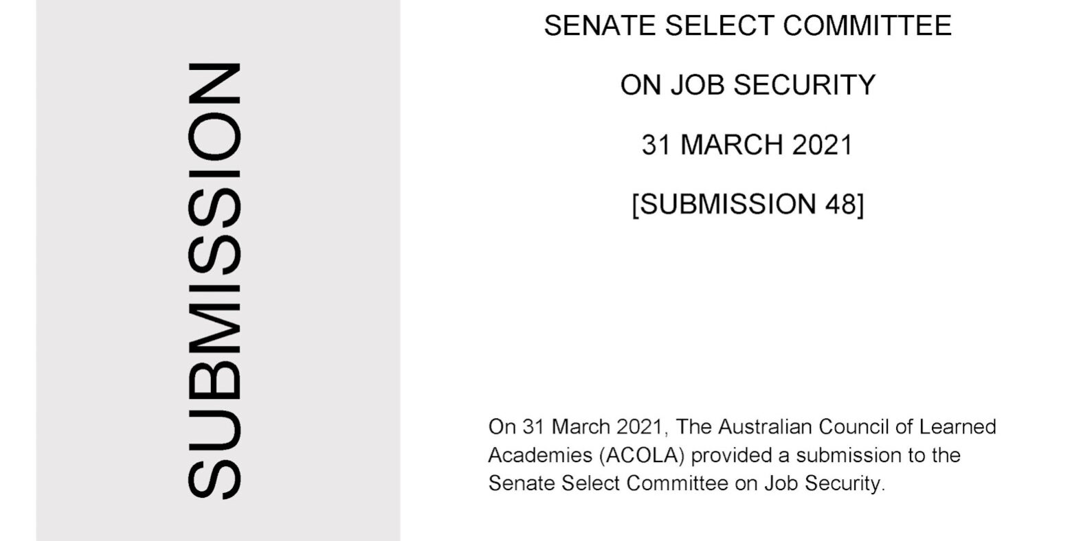 Cover image of submission - click for link to pdf