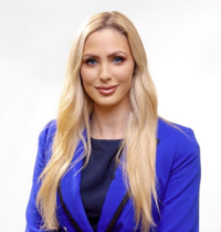 A professional portrait photo of Madeline Taylor.